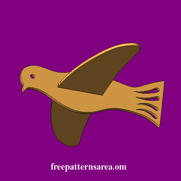 Wooden bird ceiling decoration scroll saw plan freepatternsarea