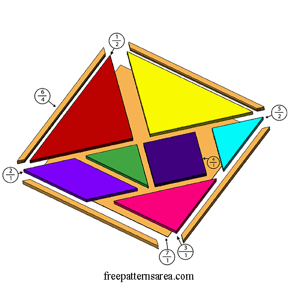 Free Printable Tangram Patterns for Creative Puzzle Making