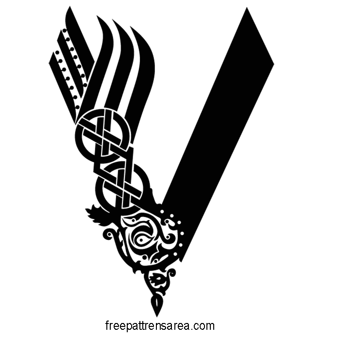 The Vikings Serie Logo Symbol Vector