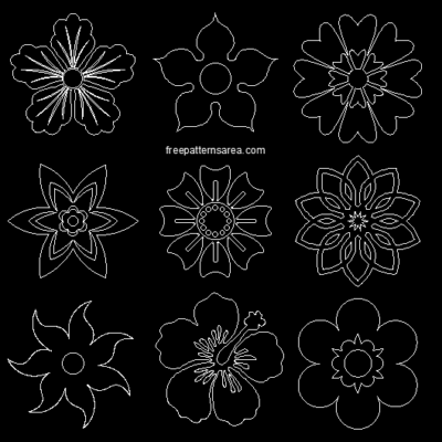Download Versatile Simple Flower Vector Graphics