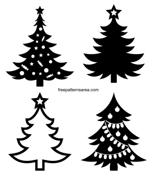 Christmas tree clipart graphic vectors. Xmas tree illustration images. Free dpwnload christmas tree png, eps, dxf, cdr files.