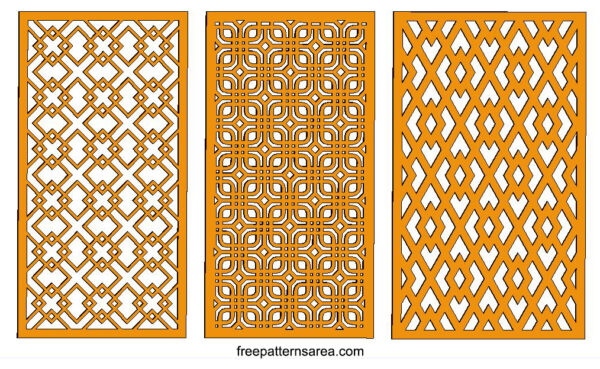 DWG & DXF Pattern Designs for CNC Cutting