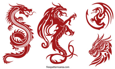 Dragon free svg clipart silhouette cricut images. Red dragon transparent illustration.