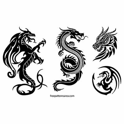 Dragon Vector Art Graphic Designs