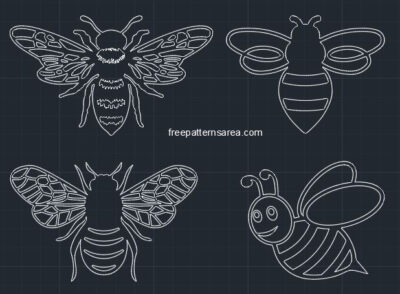 Bee DWG 2D CAD Block Files