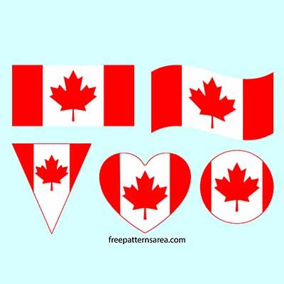 Canadian Flag Svg Graphics