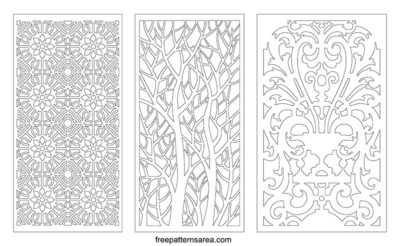 Free cnc cdr templates file. CNC line patterns in PDF file.