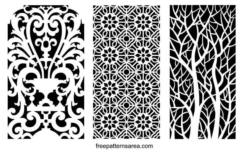 Laser cut cnc stencils for wall painting and vinyl.
