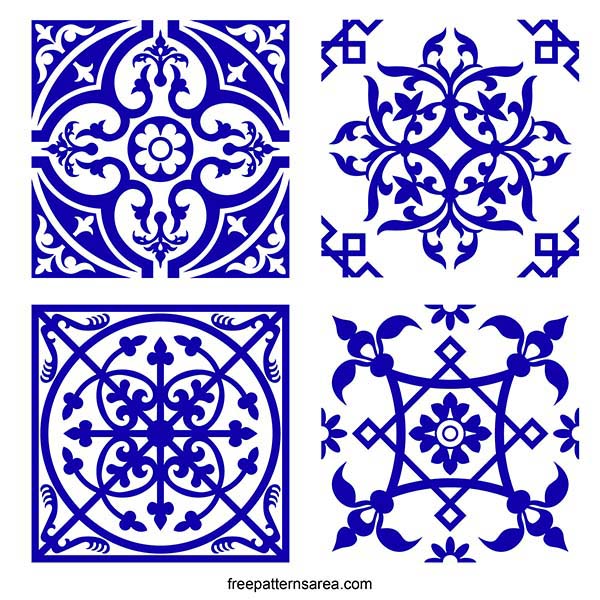 SVG tile designs perfect for personalizing spaces. Specially optimized for craft machines like Cricut or professional vinyl cutters.