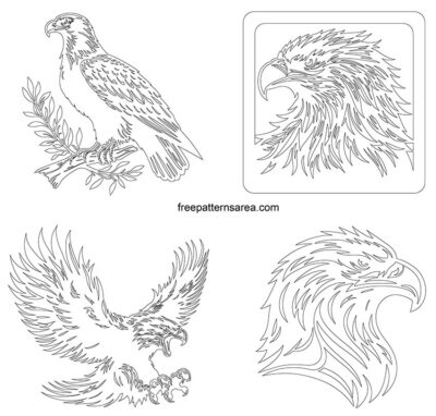 Free Eagle Vector Art for Graphic Design Crafts &amp; Cutting ...