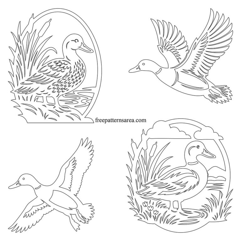 Detailed Duck File Duck CDR File – Editable CorelDRAW Vectors for Art Projects ...
